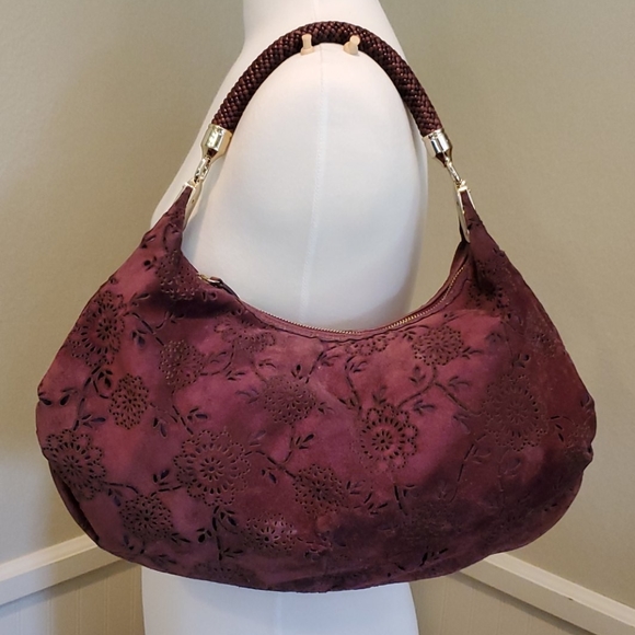 Cole Haan Handbags - Cole Haan suede hobo - Amazing 🤩 color!